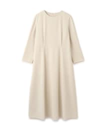 ROPE' | トリアセダブルクロス セミフレアーワンピース/イージーケア・セットアップ対応・26SS(ワンピース)