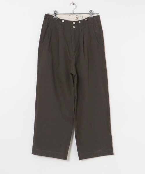 URBAN RESEARCH（アーバンリサーチ）の「Gurank　Rope dyeing work pants（その他パンツ・メンズ・KHAKI/BLACK・2/3）」の11枚目の写真