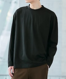 nissen | オーバーサイズシルケット長袖Tシャツ(Tシャツ/カットソー)