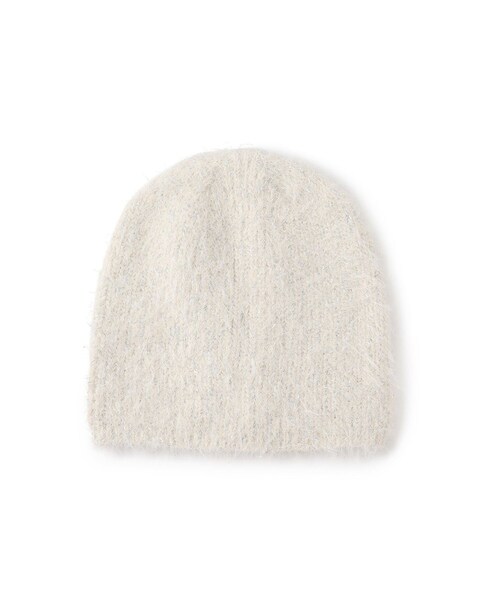 ROPE' PICNIC（ロペピクニック）の「ラメニットワッチ/リンクコーデ（ニットキャップ/ビーニー・レディース・ライトグレー/キナリ・F）」の5枚目の写真