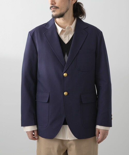 ITEMS URBANRESEARCH（アイテムズ アーバンリサーチ）の「High-spec Blazer（テーラードジャケット・メンズ・NVY・S/M/L）」の7枚目の写真