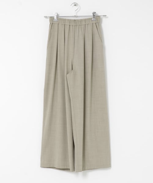 URBAN RESEARCH（アーバンリサーチ）の「タックギャザーストレートパンツ（その他パンツ・レディース・BEIGE/BROWN/CHARCOAL/STRIPE・36/38/40）」の22枚目の写真