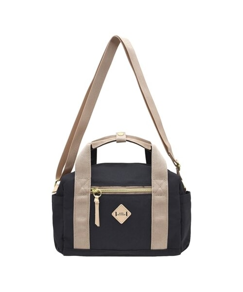 nissen（ニッセン）の「anello GRANDE（アネログランデ）RETROPOP 2WAYミニボストン （Ａ５対応）（ショルダーバッグ・メンズ・ブルーグレー/ブラック/ダークオレンジ/ライトベージュ/マスタード/ネイビー・Y）」の4枚目の写真