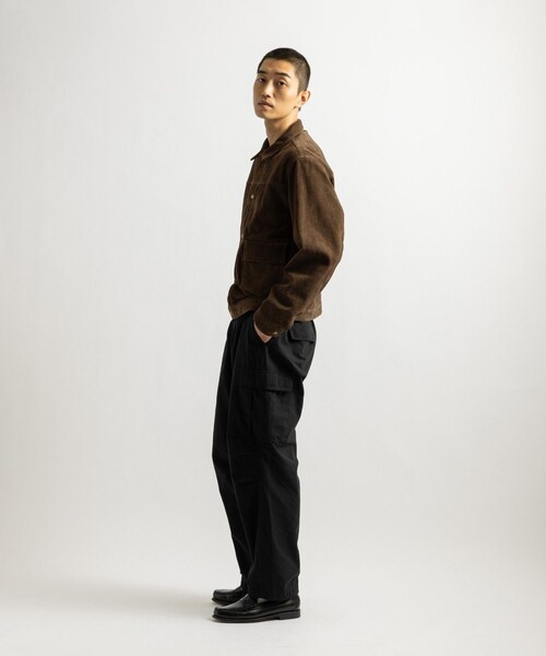 Saturdays NYC(サタデーズ ニューヨークシティ )の「Emil Type-1 Suede Leather Jacket(ブルゾン・レディース・ブラウン・L/M/S/XL)」の17枚目の写真