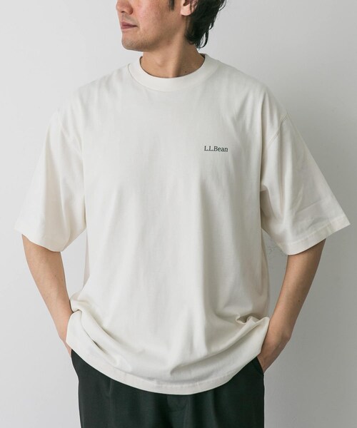 URBAN RESEARCH DOORS（アーバンリサーチドアーズ）の「L.L.Bean　Back Katahdin-T-shirts（Tシャツ/カットソー・メンズ・Off white/Black/Birch/Navy/Yellow・M/L/XL）」の7枚目の写真