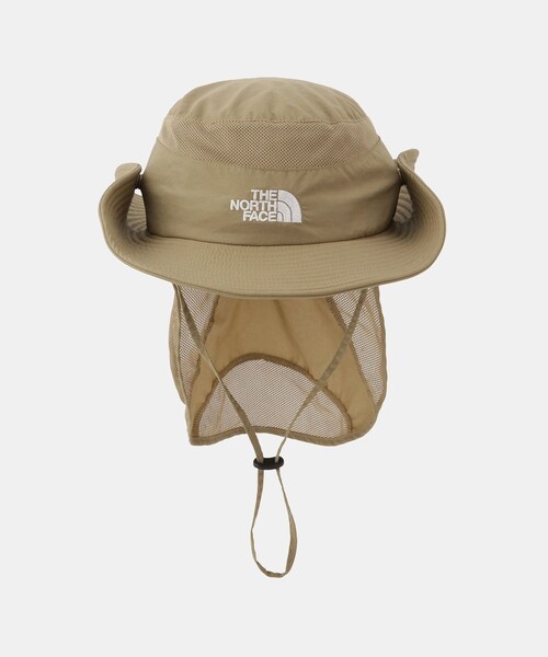 ROPE' PICNIC(ロペピクニック)の「【KIDS/キッズ】【THE NORTH FACE】Kids sunshield hat(ハット・キッズ・ベージュ/ピンク・F)」の6枚目の写真