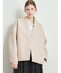 ELENDEEK | FORM SHORT CT(ステンカラーコート)