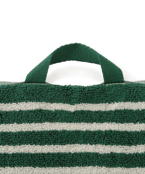 ADAM ET ROPE'(アダムエロペ)の「【J'aDoRe・店舗限定】【TEKLA】Terry Towels Striped (Washcloth)(ハンカチ/ハンドタオル・レディース・グリーン系/ネイビー系/ブラウン系・F)」の16枚目の写真