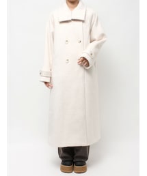 EVRIS | スタンドカラーロングコート(チェスターコート)