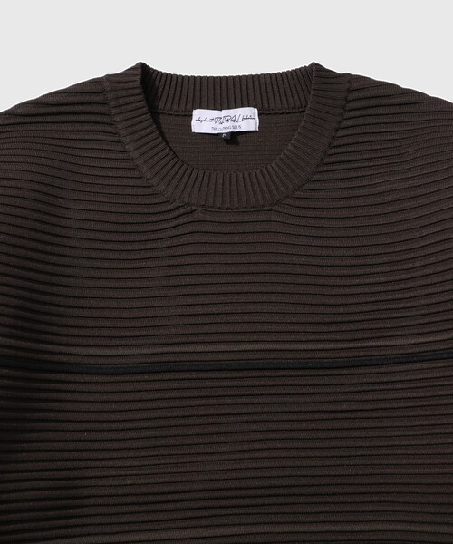 ADAM ET ROPE'(アダムエロペ)の「【elephant TRIBAL fabrics/エレファントトライバルファブリクス】Modern Command Knit(ニット/セーター・メンズ・ブラック/ダークブラウン・F)」の4枚目の写真