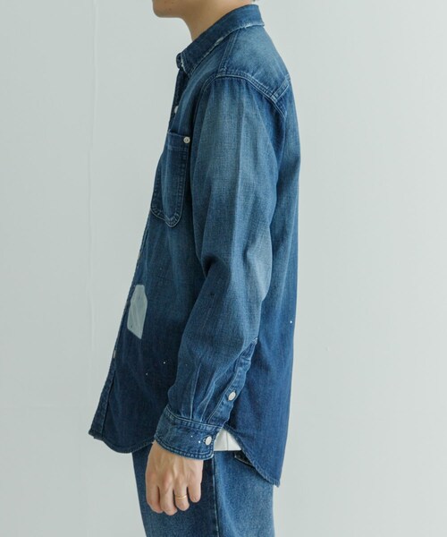 URBAN RESEARCH(アーバンリサーチ)の「FREEMANS SPORTING CLUB GREAT JONES JEAN SHIRT(シャツ/ブラウス・メンズ・115Wユーズド・S/M/L/XL)」の5枚目の写真