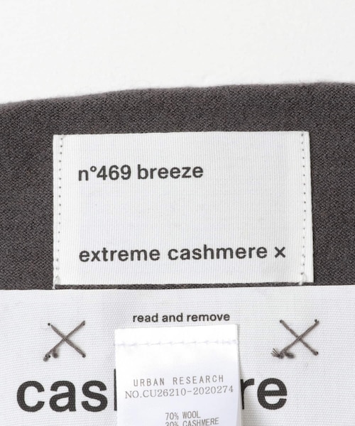 URBAN RESEARCH(アーバンリサーチ)の「Extreme Cashmere BREEZE(タンクトップ・レディース・RAVEN/MUD/GRASS・-)」の11枚目の写真