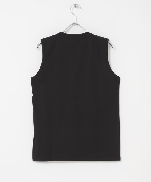 かぐれ(カグレ)の「ARMEN CREW NECK NO-SLEEVE PULLOVER(タンクトップ・レディース・WHITE/BLACK/杢GRY・1)」の15枚目の写真