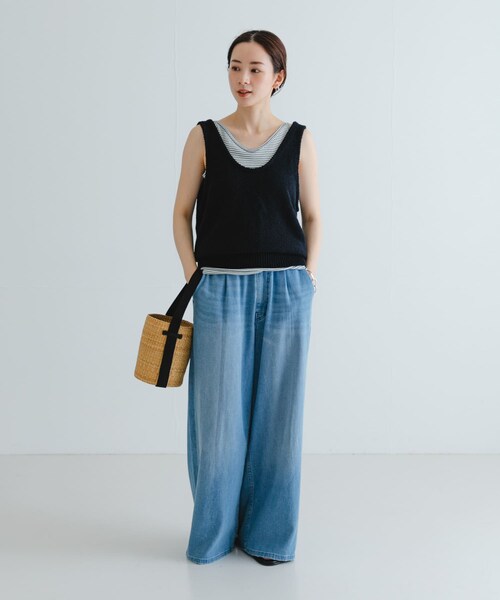 URBAN RESEARCH（アーバンリサーチ）の「ブークレ2WAYベスト（ベスト・レディース・RED/NAVY/OFF・FREE）」の22枚目の写真