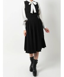 EATME | プリーツボウタイワンピース(ワンピース)