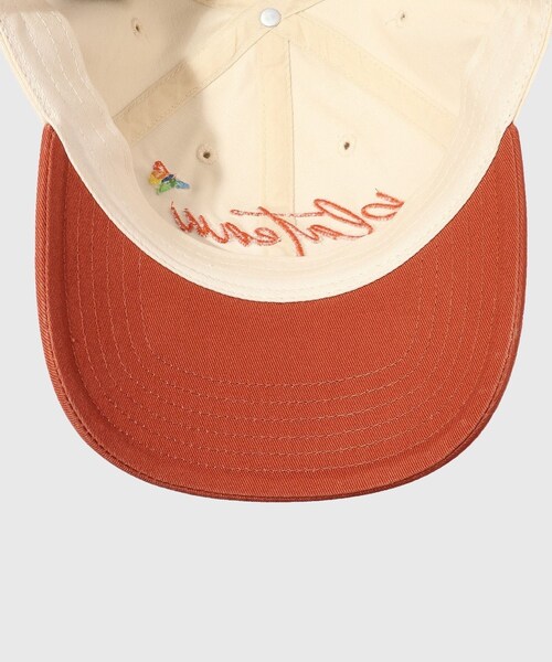 ADAM ET ROPE'(アダムエロペ)の「【PLATEAU STUDIO/プラトー スタジオ】Logo cap(キャップ・メンズ・グリーン/レンガ・F)」の8枚目の写真