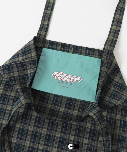 SENSE OF PLACE by URBAN RESEARCH(センスオブプレイスバイアーバンリサーチ)の「『別注』PPG / SENSE OF PLACE ポケッタブルトート(トートバッグ・レディース・BLUE/RED・one)」の13枚目の写真