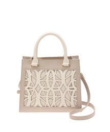 MERCURYDUO | モチーフ柄カットワークショルダーBAG(ショルダーバッグ)