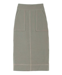 ELENDEEK | HIGH WAIST STRAIGHT SK(スカート)