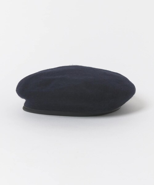 KBF（ケイビーエフ）の「WOOL BERETS（ハンチング/ベレー帽・レディース・RED/BLACK/NAVY・XS）」の2枚目の写真