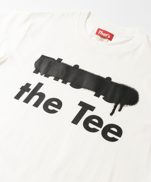 THE GOODLAND MARKET（ザグッドランドマーケット）の「That’s　RE the Tee Organic（Tシャツ/カットソー・メンズ・WH/BK・S/M/L/XL）」の11枚目の写真