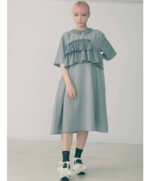 merry jenny | ギンガムパッチワークワンピース(ワンピース)