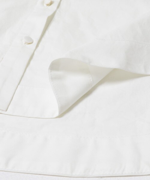 URBAN RESEARCH ROSSO（アーバンリサーチロッソ）の「F by ROSSO　トリミングレースビッグカラーシャツ（シャツ/ブラウス・レディース・OFF WHITE/NAVY/OW STRIPE・FREE）」の16枚目の写真