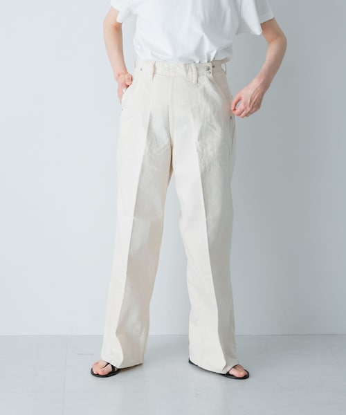 かぐれ(カグレ)の「HARi RANCH PANTS(その他パンツ・レディース・WHITE・2/3)」の1枚目の写真