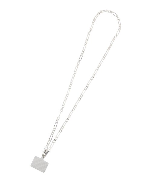 ADAM ET ROPE'(アダムエロペ)の「スマホショルダーストラップ(その他小物・レディース・シルバー/シルバー系・F)」の9枚目の写真