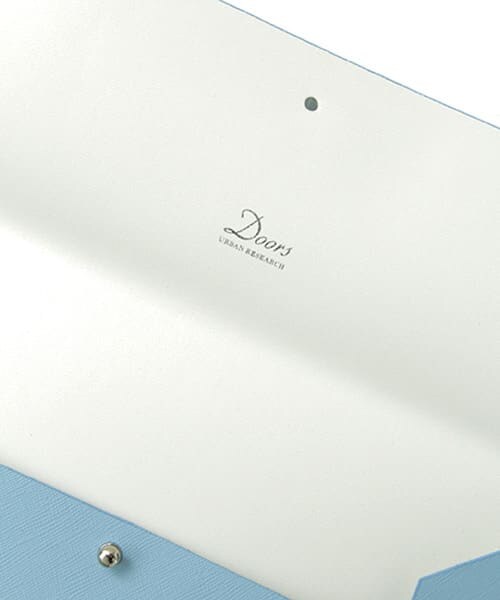 URBAN RESEARCH DOORS（アーバンリサーチドアーズ）の「PVC クラッチバック（クラッチバッグ・レディース・IVORY/BLUE/PINK・one）」の11枚目の写真
