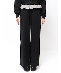 EMODA | ウエストフリルスウェットパンツ(スウェットパンツ)