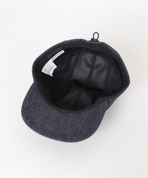 EKAL（エカル）の「White Mountaineering　別注DENIM EMBROIDERY CAP（キャップ・メンズ・ブルー・One）」の5枚目の写真
