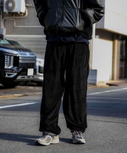 URBAN RESEARCH（アーバンリサーチ）の「『別注』BROOXON×URBS　U.P.S. AIRLITE WARM SWEAT PANTS（スウェットパンツ・メンズ・BLACK・M/L/XL）」の3枚目の写真