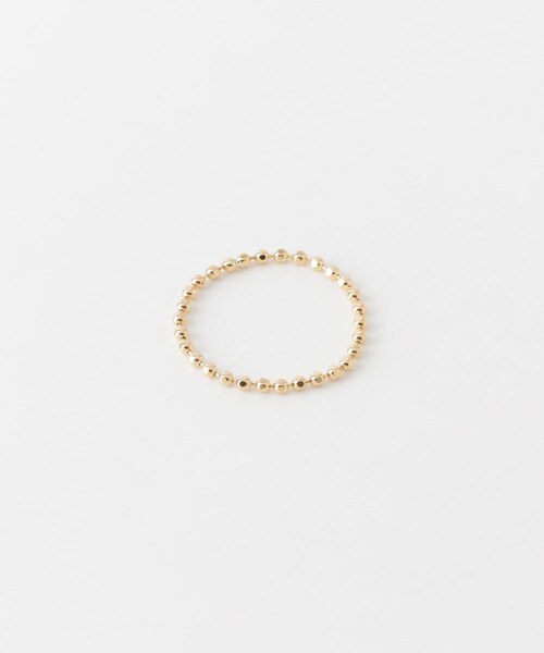 URBAN RESEARCH（アーバンリサーチ）の「decor『デコール』　18K BallRing（リング・レディース・Gold・11/13/15）」の7枚目の写真