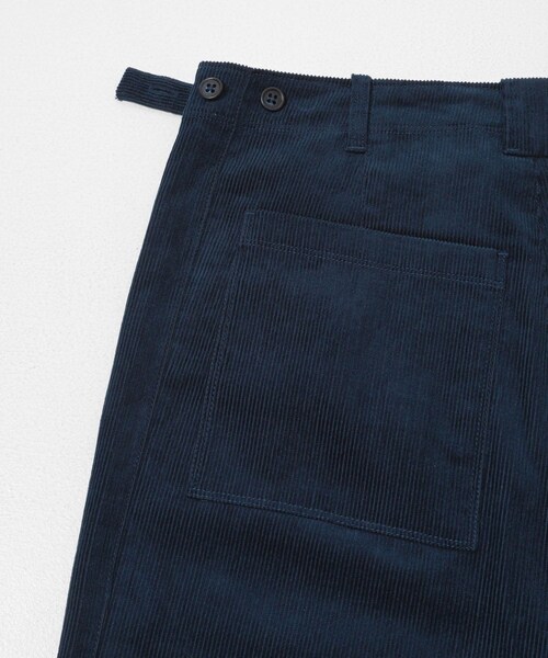 THE GOODLAND MARKET（ザグッドランドマーケット）の「cwtch　CORDUROY WIDE PANTS（その他パンツ・レディース・IVORY/NAVY/BORDEAUX・1/2）」の14枚目の写真
