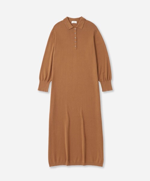 Saturdays NYC（サタデーズ ニューヨークシティ ）の「Martina Collared Dress  | WOMEN（ワンピース・レディース・ブラック/チャコール/ブラウン・M/S）」の11枚目の写真