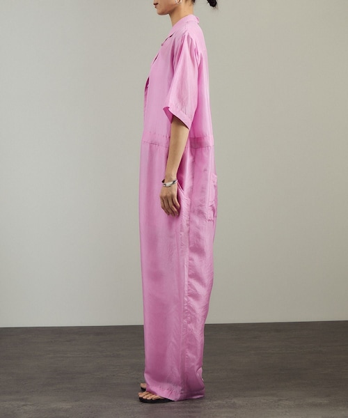 ADAM ET ROPE'（アダムエロペ）の「【WONDER FULL LIFE/ワンダーフルライフ】トラベラーズ2 オールインワン（つなぎ/オールインワン・レディース・ネイビー/ピンク・S）」の13枚目の写真