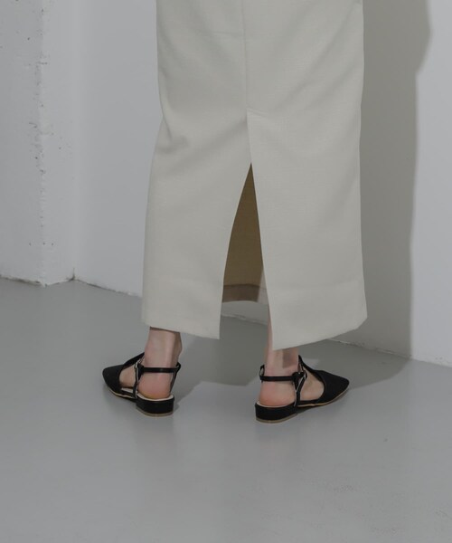 SENSE OF PLACE by URBAN RESEARCH（センスオブプレイスバイアーバンリサーチ）の「Tストラップメッシュサンダル（その他シューズ・レディース・BLACK/SILVER/GOLD・S/M/L）」の19枚目の写真