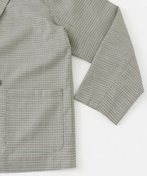 SENSE OF PLACE by URBAN RESEARCH（センスオブプレイスバイアーバンリサーチ）の「チェックダブルルーズジャケット（テーラードジャケット・メンズ・BEG×KHK・M/L）」の17枚目の写真