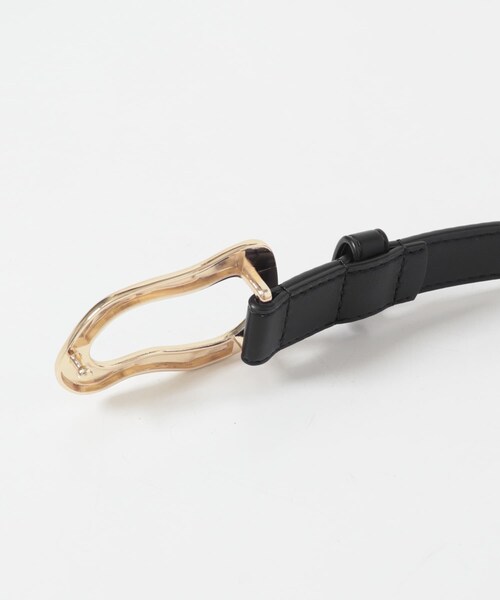 URBAN RESEARCH ROSSO（アーバンリサーチロッソ）の「LE VERNIS　POIRE BELT（ベルト・レディース・ブラック/ブラウン/モカ・-）」の7枚目の写真