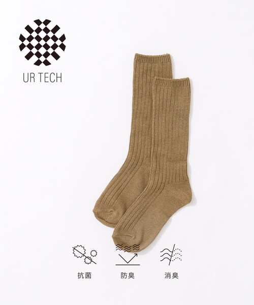 URBAN RESEARCH（アーバンリサーチ）の「『URTECH』太リブソックス（その他アンダーウェア/インナー・レディース・BLACK/BROWN/RED・22-24）」の4枚目の写真