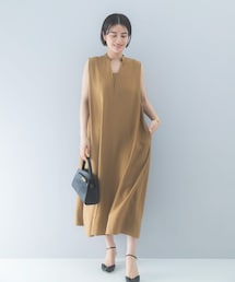 URBAN RESEARCH ROSSO WOMEN | クールタッチ 吸水速乾キーネックフレアワンピース(ワンピース)