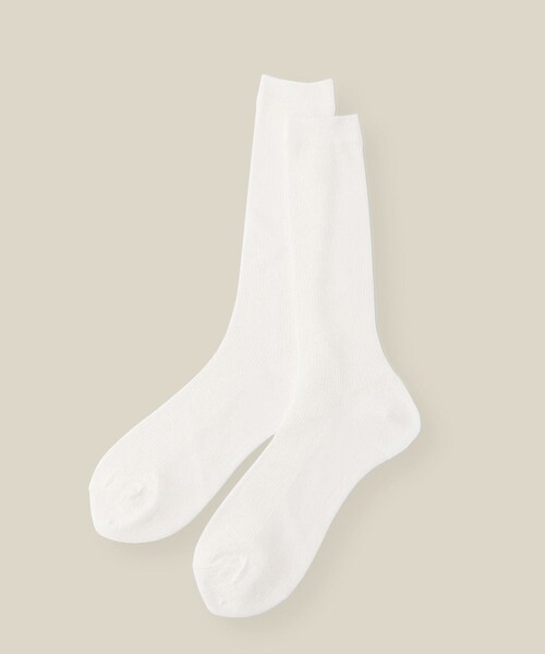 ROPE'（ロペ）の「ラメシアーソックス（ソックス/靴下・レディース・ブラック/ホワイト/ベージュ系・F）」の4枚目の写真