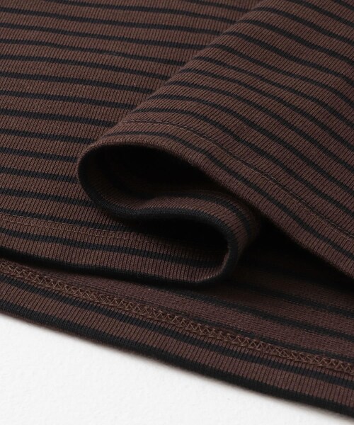 SENSE OF PLACE by URBAN RESEARCH（センスオブプレイスバイアーバンリサーチ）の「ボーダータンクトップ（タンクトップ・メンズ・BROWN/IVORY/BLACK・M/L）」の8枚目の写真
