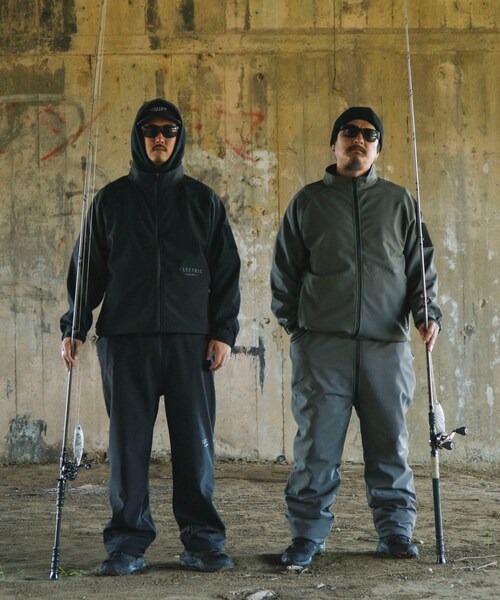 URBAN RESEARCH（アーバンリサーチ）の「ELECTRIC　EX WATER REPELLENT ZIP JK（テーラードジャケット・メンズ・BLACK/CHARCOAL・L/XL）」の16枚目の写真