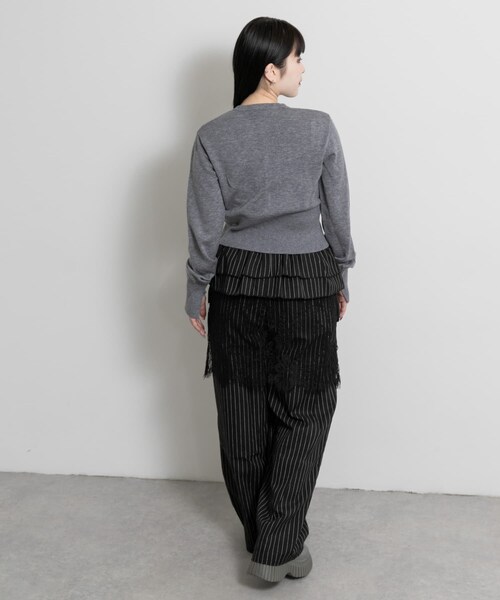 THE GOODLAND MARKET（ザグッドランドマーケット）の「old honey　49°C pants（その他パンツ・レディース・02black/01D.gray・FREE）」の7枚目の写真