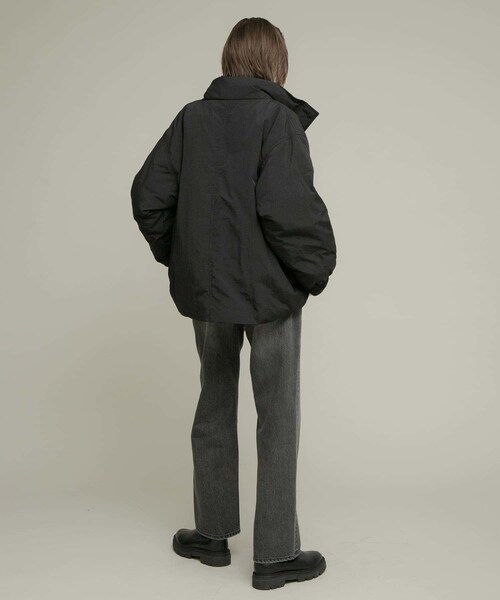 URBAN RESEARCH Sonny Label（アーバンリサーチサニーレーベル）の「撥水スタンドダウンジャケット（その他アウター・レディース・ブラック/エクリュ/ライトカーキ・FREE）」の19枚目の写真