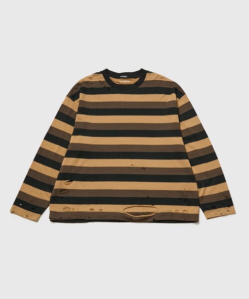 814.暁雲 黄貫入釉長方 盆栽鉢 植木鉢 10.1*7.9*5cm