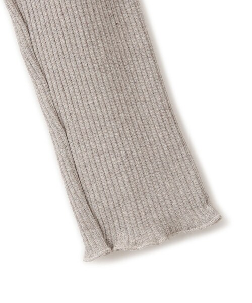 ADAM ET ROPE'(アダムエロペ)の「【Baserange(ベースレンジ)】DUAL LONG SLEEVE TEE(ニット/セーター・レディース・ライトグレー・S)」の6枚目の写真