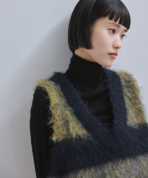 ADAM ET ROPE'（アダムエロペ）の「【WEB限定】ブラッシュドボーダー